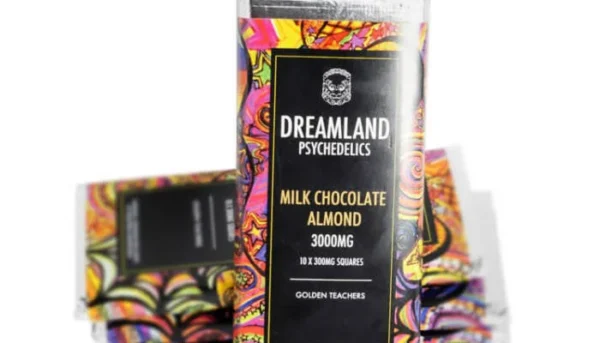 Dreamland Psychedelics Milk Chocolate Almond 300mg